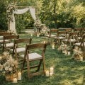 Chaise Wedding Bois Rustique - Pré-commande AVRIL 2027