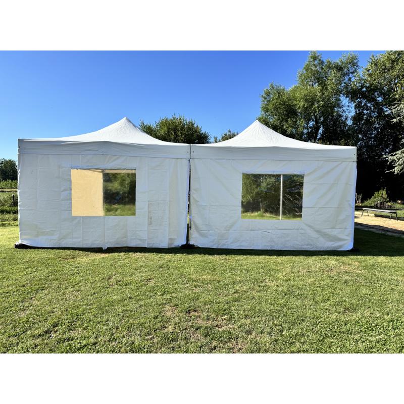 Barnum pliant 4x6m + LESTAGE (aide au montage nécessaire, livraison obligatoire)