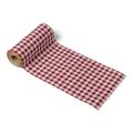 Ruban Vichy Rétro Effet Lin 14cm x 5m