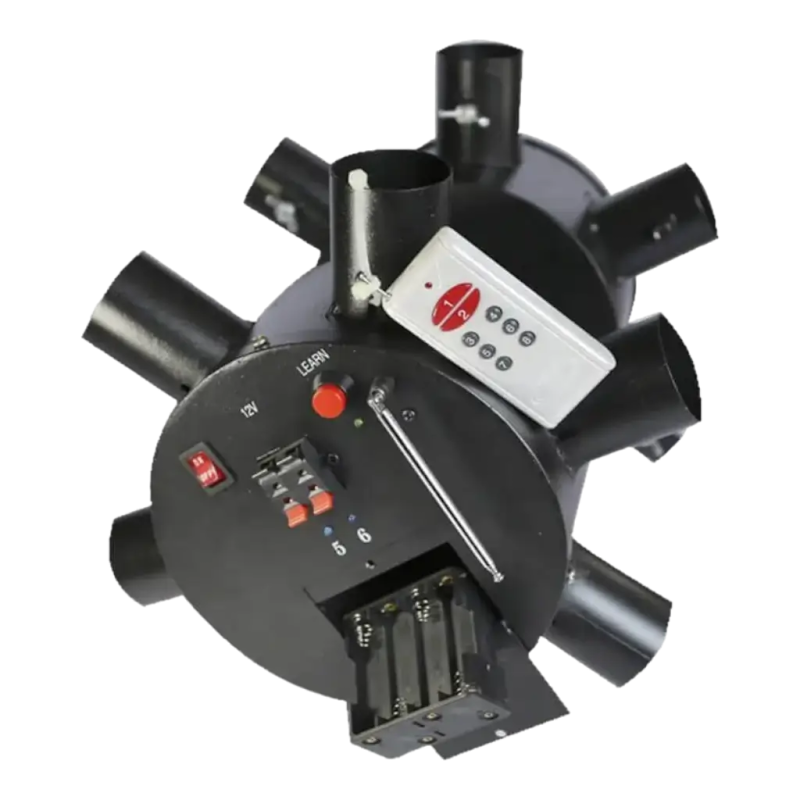 Double Wheels Fire - Machine rotative pour jets de scène