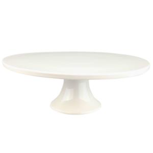 Support / Plat à gâteau PORCELAINE D28xH10cm