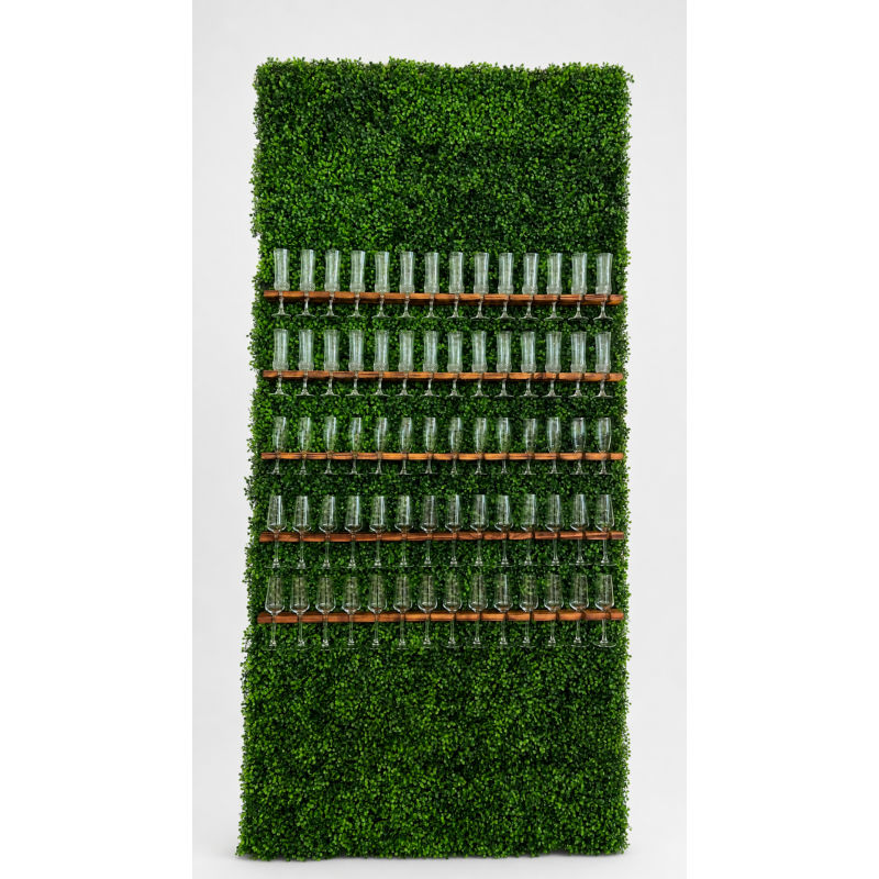 Mur à Champagne Cocktail Végétal - 70 flûtes